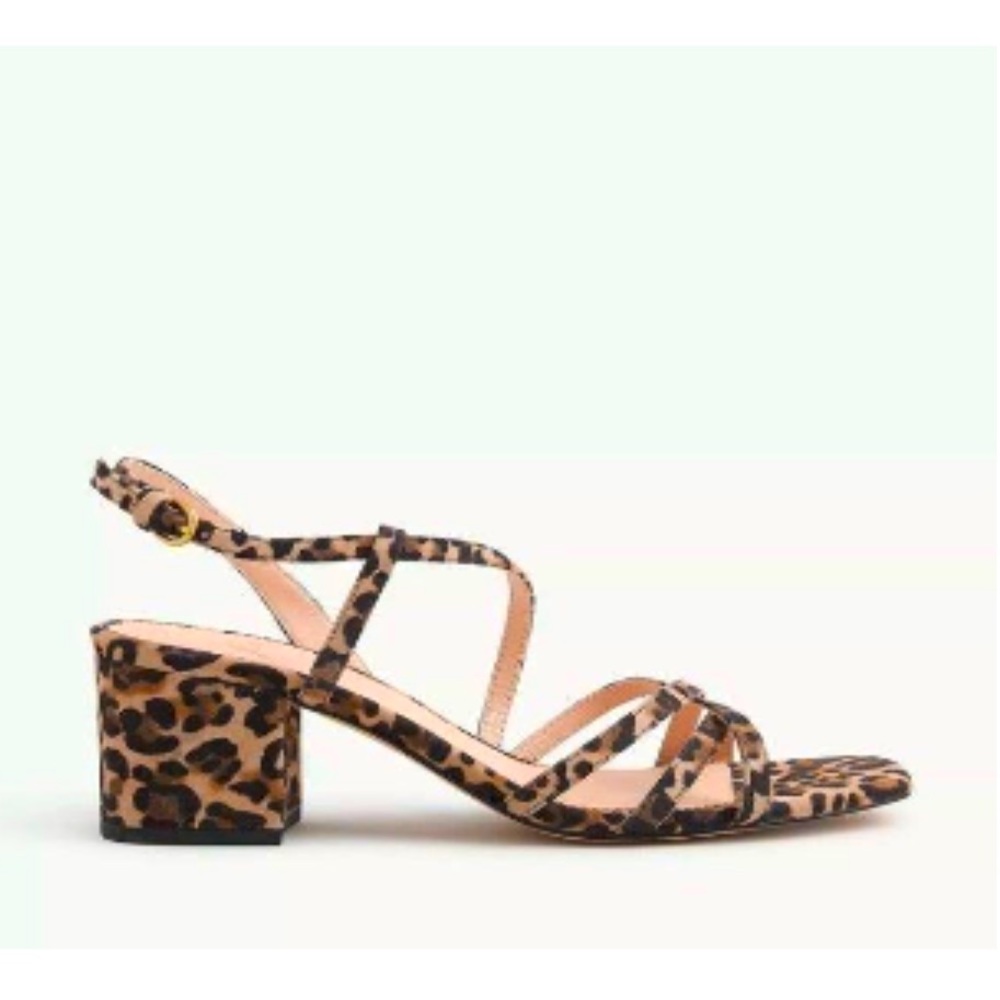 J. Crew “Odette” Leopard Sandal